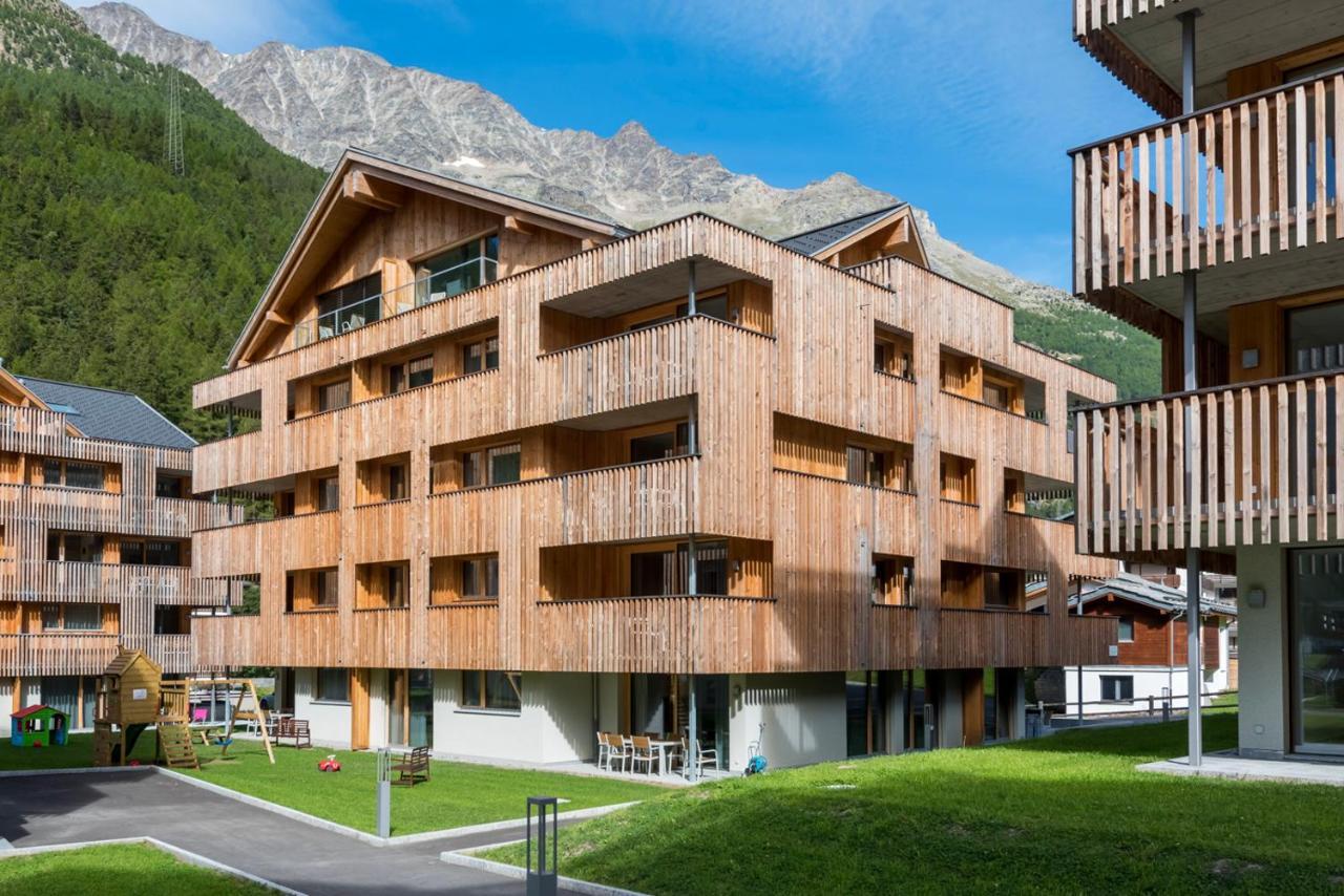 Montela Hotel & Resort - Suiten Saas-Grund Exterior foto
