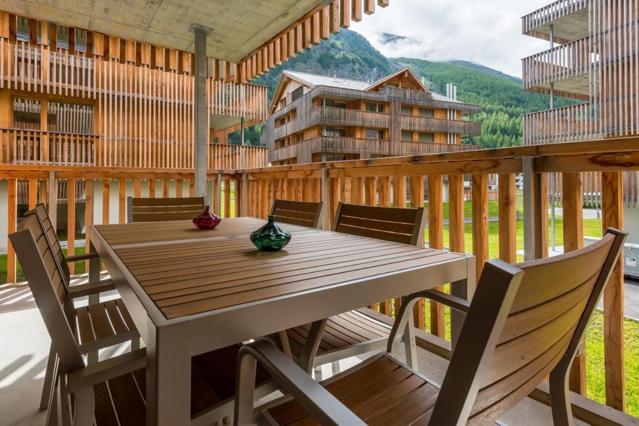 Montela Hotel & Resort - Suiten Saas-Grund Exterior foto