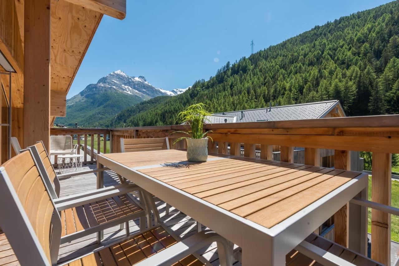 Montela Hotel & Resort - Suiten Saas-Grund Exterior foto