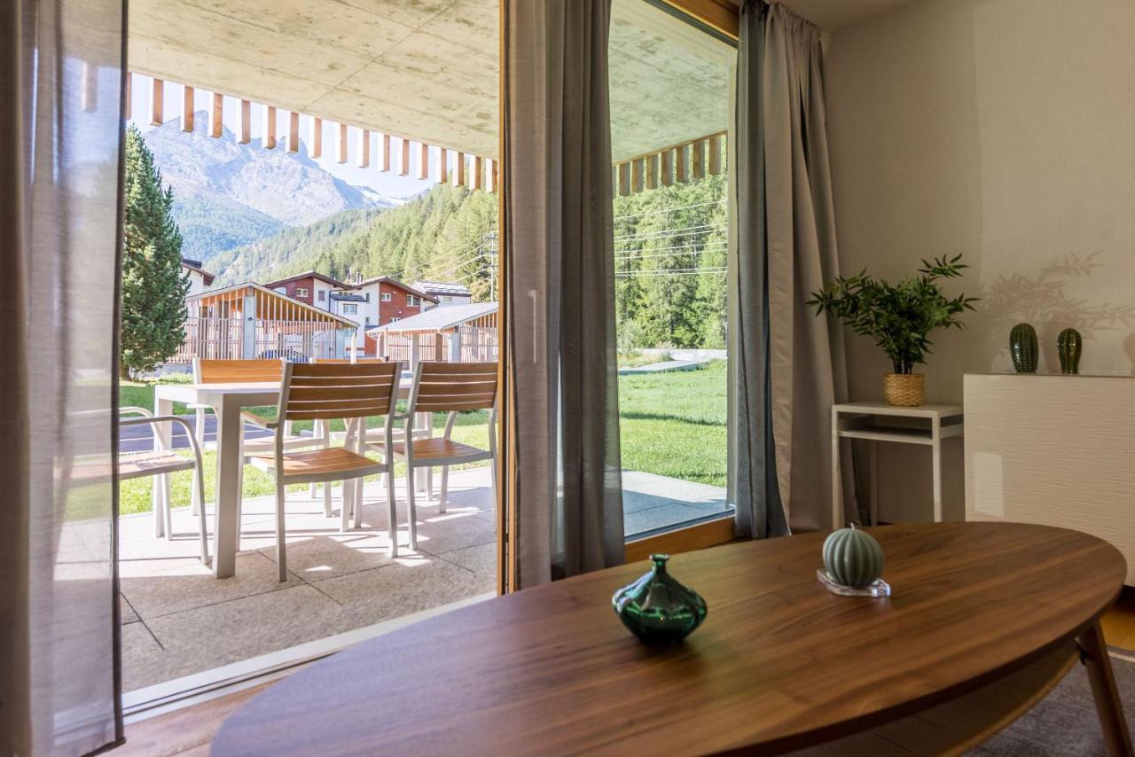 Montela Hotel & Resort - Suiten Saas-Grund Exterior foto